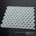 Triangle Art Glass Mosaic Floor Tiles